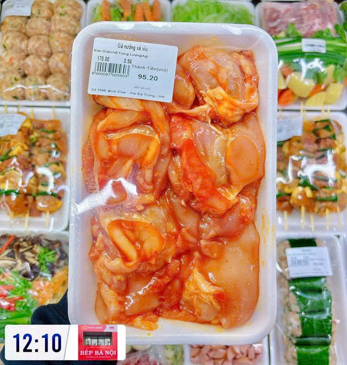 Gà nướng xá xíu