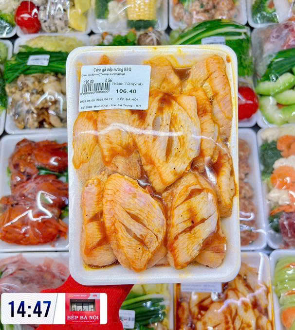 Cánh gà ướp nướng BBQ