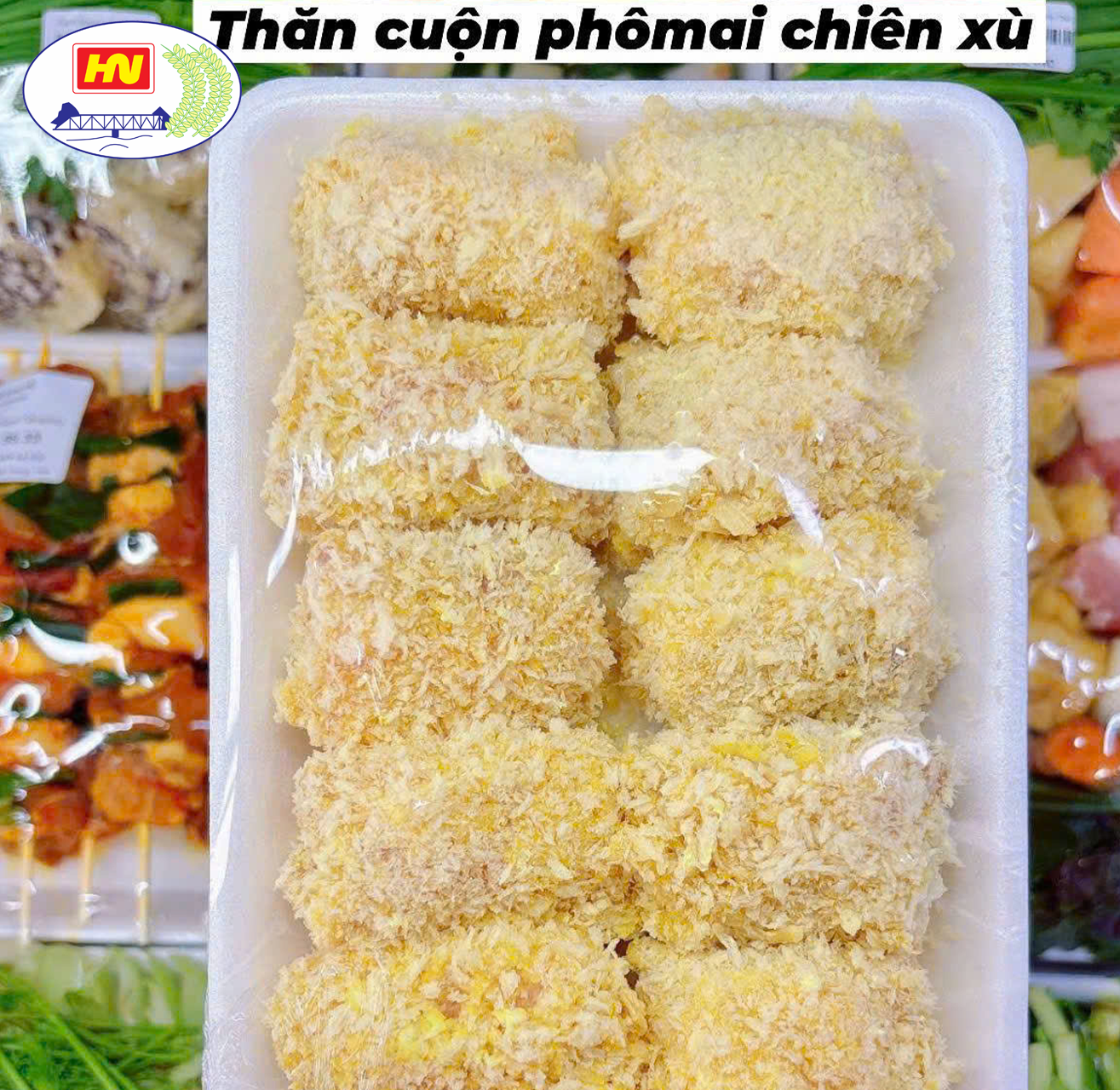 Thăn heo cuộn phô mai chiên xù