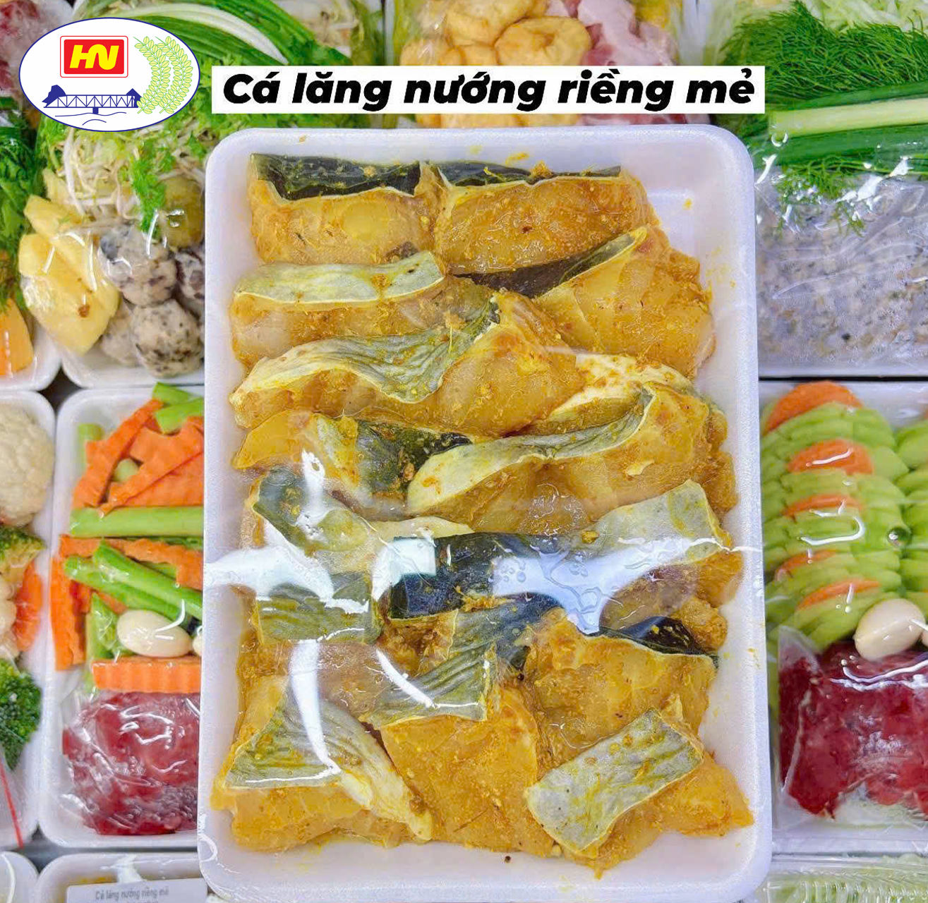 Cá lăng ướp giềng mẻ