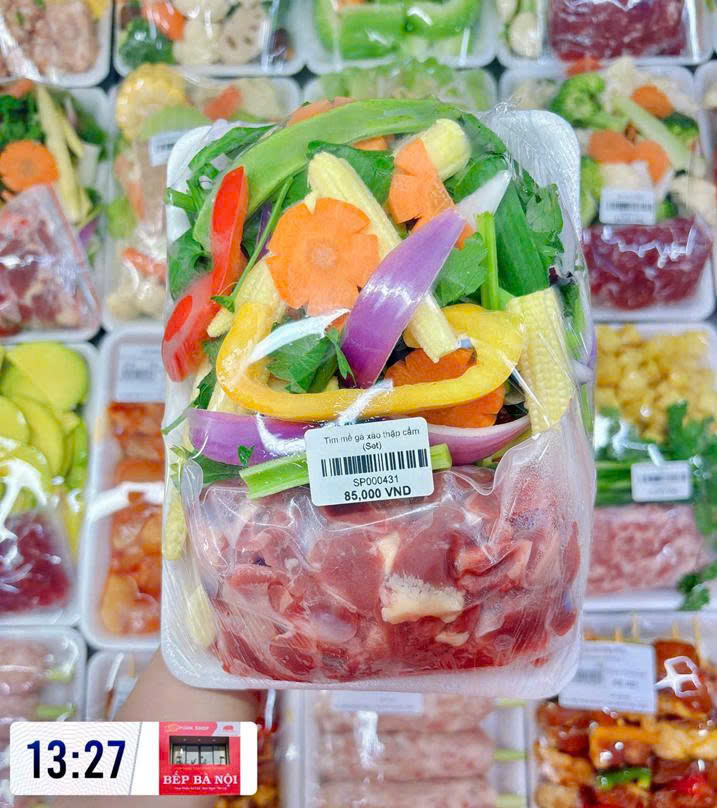 Tim mề gà xào thập cẩm