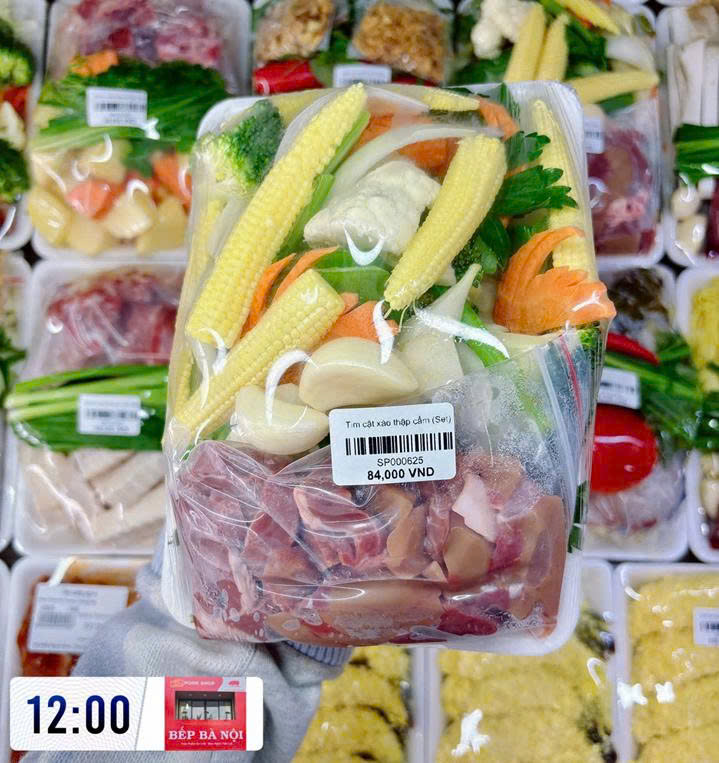 Tim cật xào thập cẩm 