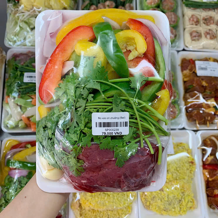 Bò xào ớt chuông