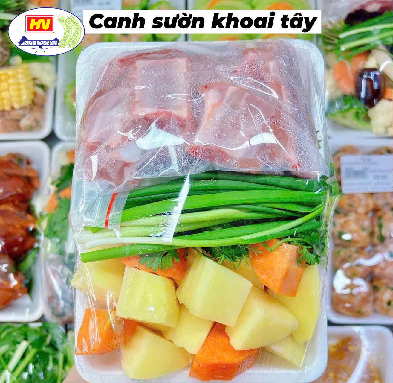 Canh sườn khoai tây