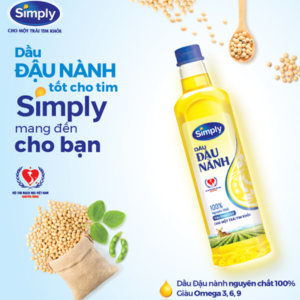 Dầu ăn Simply 1L