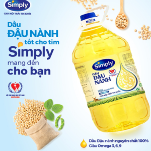 Dầu ăn Simply 5L