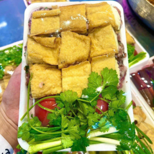 Đậu phụ nhồi thịt 