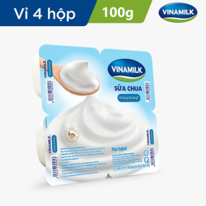 Sữa chua Vinalilk không đường 100g