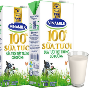 Sữa tươi Vinamilk có đường 1L