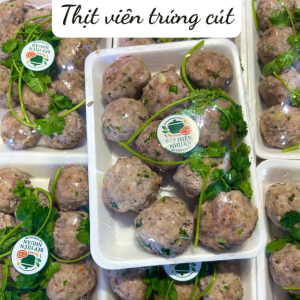 Thịt viên trứng cút